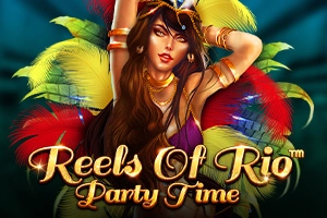 Game image: Reels of Rio Party Time by Spinomenal