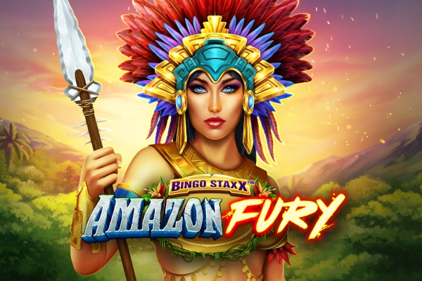 Game image: Bingo Staxx Amazon Fury by Greentube