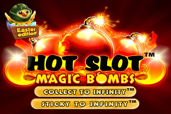 Game image: Hot Slot Magic Bombs: Easter Edition by Wazdan