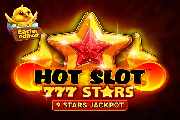 Game image: Hot Slot 777 Stars: Easter Edition by Wazdan