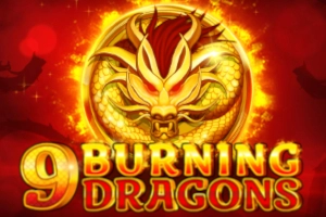 Game image: 9 Burning Dragons by Wazdan