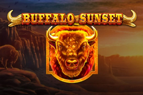 Game image: Buffalo Sunset by GameArt