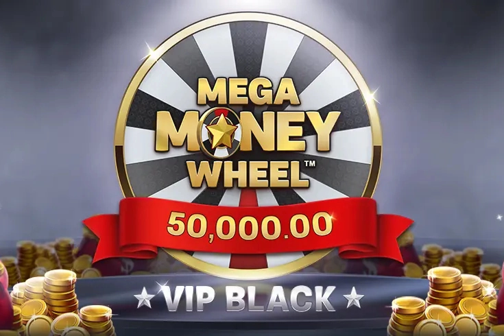 Game image: Mega Money Wheel VIP Black by Buck Stakes Entertainment
