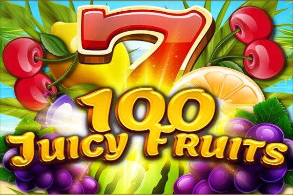 Game image: 100 Juicy Fruits by Spinomenal