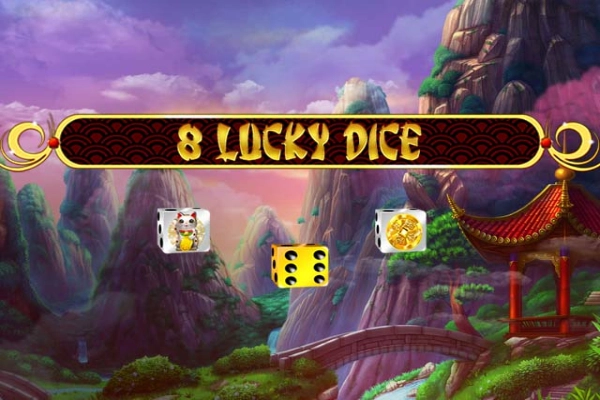 Spielbild: 8 Lucky Dice von Spinomenal