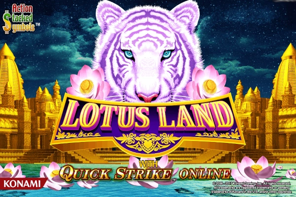 Game image: Lotus Land with Quick Strike by Konami