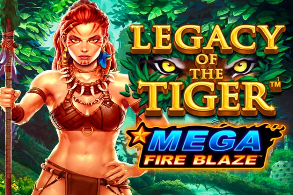 Spielbild: Mega Fire Blaze Jackpots Legacy of the Tiger von Playtech