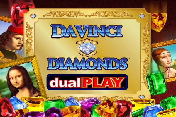 Spielbild: Da Vinci Diamonds Dual Play von IGT