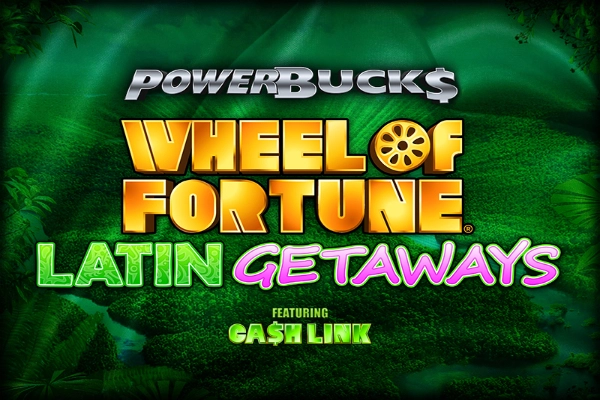 Game image: PowerBucks Wheel of Fortune Latin Getaways by IGT