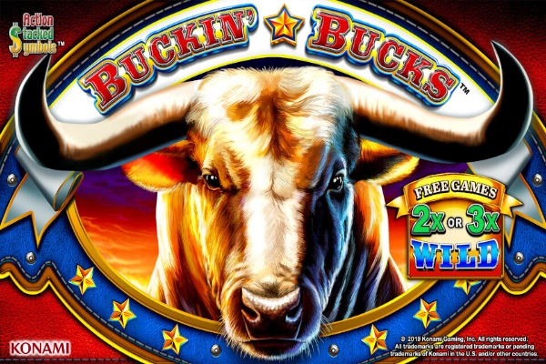 Spielbild: Buckin' Bucks von Konami
