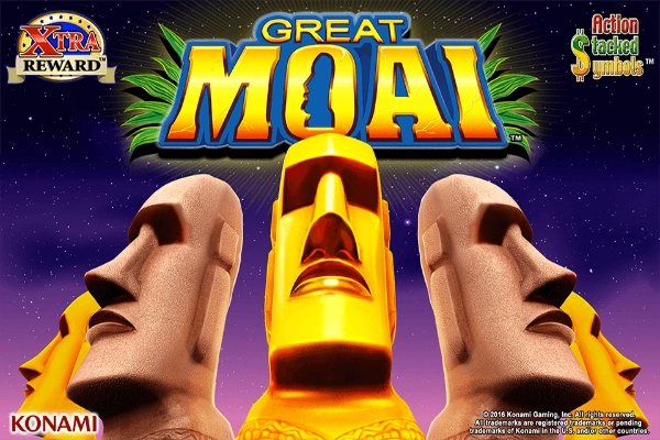 Spielbild: Great Moai von Konami