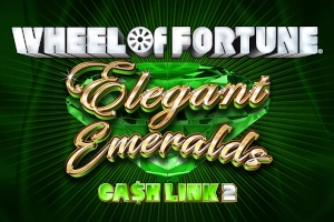 Game image: Wheel of Fortune Elegant Emeralds by IGT