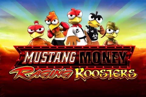 Game image: Mustang Money Raging Roosters by Ainsworth