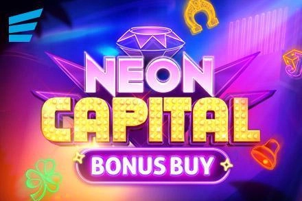 Game image: Neon Capital Bonus Buy by Evoplay