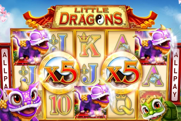 Spielbild: Little Dragons von Greentube