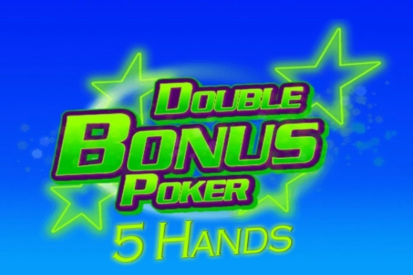 Spielbild: Double Bonus Poker 5 Hand von Habanero