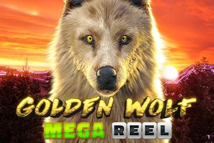 Spielbild: Golden Wolf Mega Reel von Genii