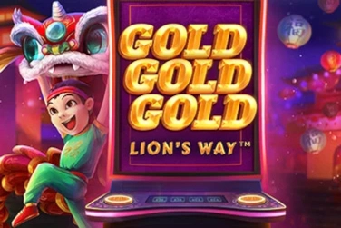 Spielbild: Gold Gold Gold Lion's Way von Gamecode