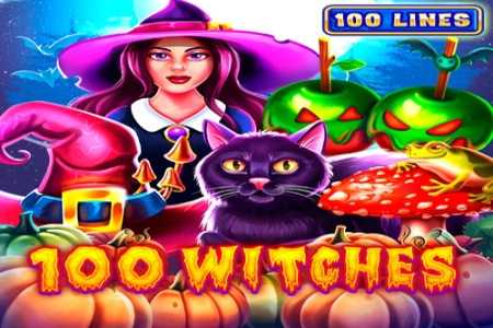 Game image: 100 Witches by InBet Games