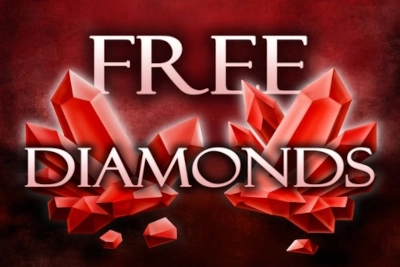 Spielbild: Free Diamonds von Adell
