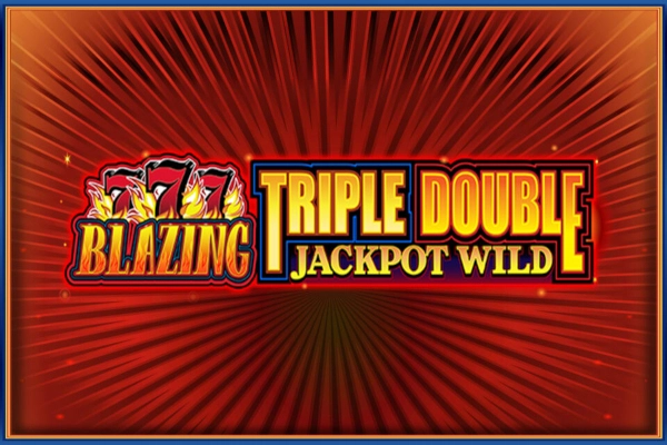 Spielbild: Blazing 777 Triple Double Jackpot Wild von Light & Wonder
