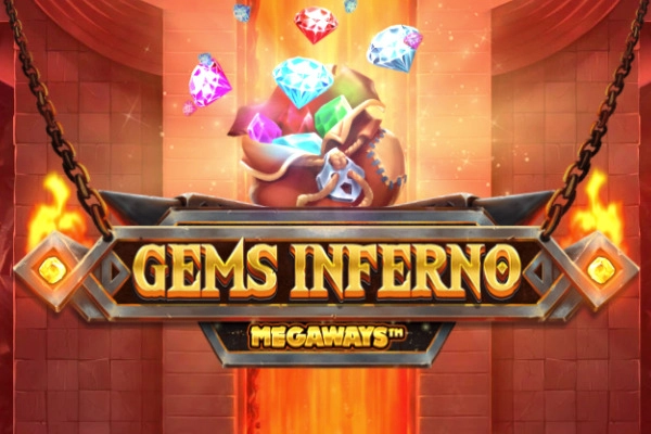 Spielbild: Gems Inferno Megaways von Red Tiger Gaming