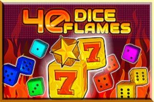 Game image: 40 Dice Flames by Tiptop