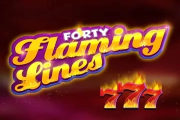 Game image: Forty Flaming Lines by Zeusplay