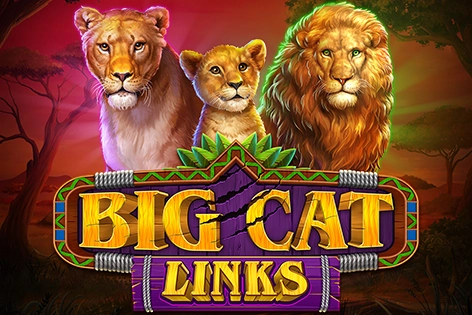 Game image: Big Cat Links by RTG