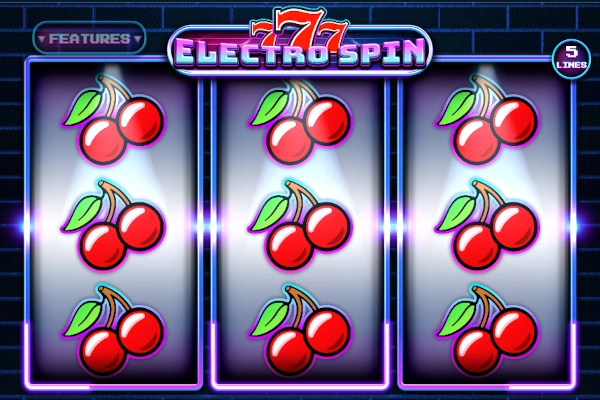 Game image: 777 Electro Spin by Retro Gaming