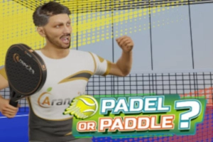 Game image: Padel or Paddle? by Arancita