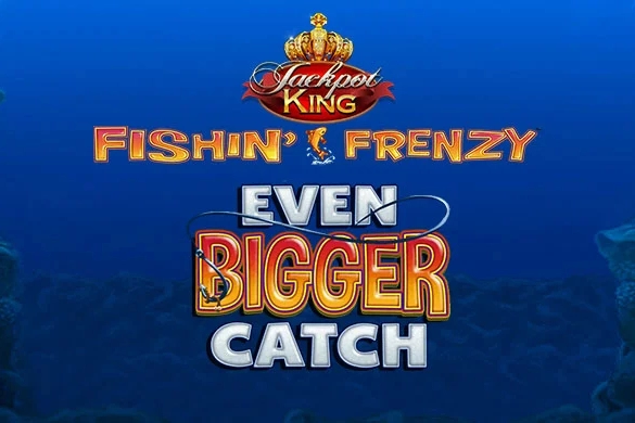 Game image: Fishin' Frenzy Even Bigger Catch Jackpot King by Reel Time Gaming