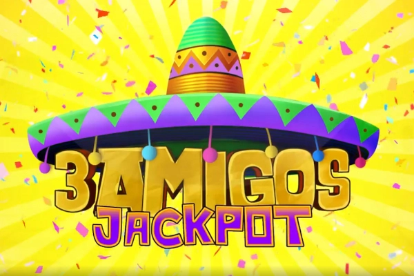 Game image: 3 Amigos Jackpot by Spinmatic