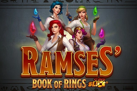 Game image: Ramses' Book of Rings by RAW iGaming
