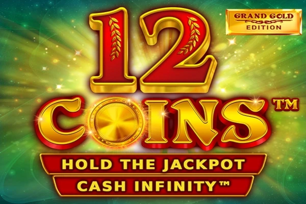 Game image: 12 Coins Grand Gold edition by Wazdan