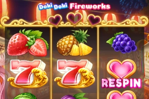 Game image: Doki Doki Fireworks by Microgaming