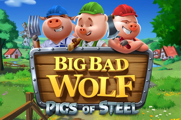 Thumbnail: Big Bad Wolf: Pigs of Steel by Quickspin