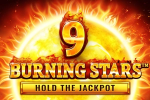 Game image: 9 Burning Stars by Wazdan
