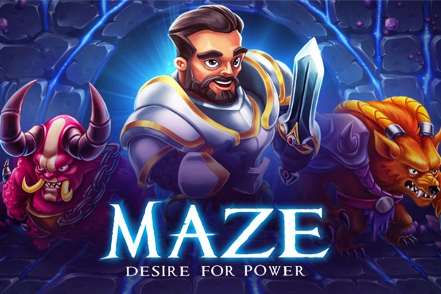 Game image: Maze: Desire for Power by Evoplay