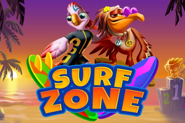 Game image: Surf Zone by Evoplay