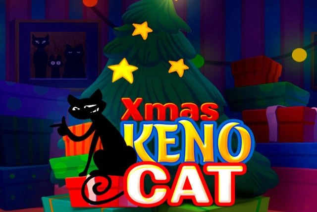 Game image: Xmas KenoCat by Evoplay