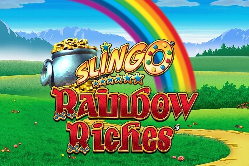 Game image: Slingo Rainbow Riches by Gaming Realms
