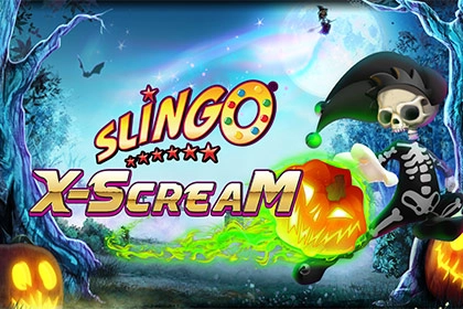 Game image: Slingo X-Scream by Gaming Realms