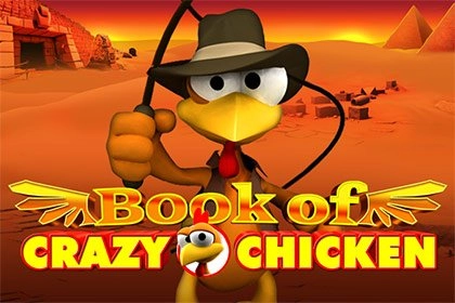 Game image: Book of Crazy Chicken by Gamomat