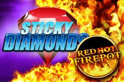 Game image: Sticky Diamonds Red Hot Firepot by Gamomat