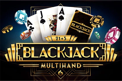 Game image: Blackjack 21+3 Multihand by Gaming Corps