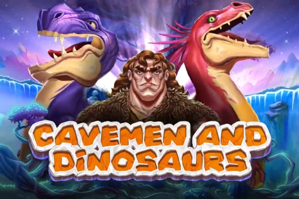 Game image: Cavemen and Dinosaurs by Amusnet