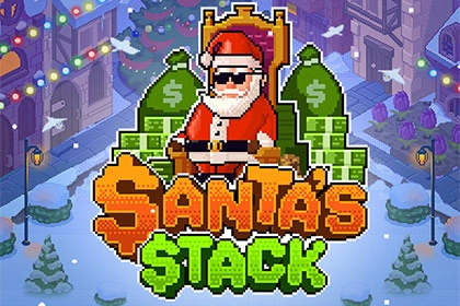 Game image: Santa's Stack by Relax Gaming