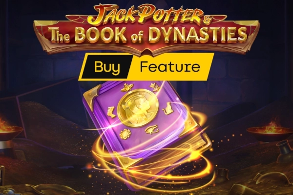 Game image: Jack Potter & The Book of Dynasties Buy Feature by Apparat Gaming