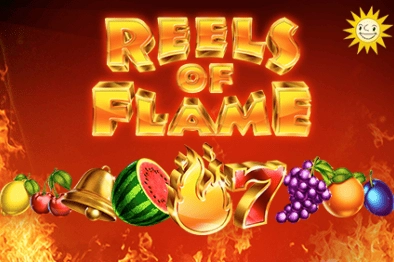 Game image: Reels of Flame by Merkur